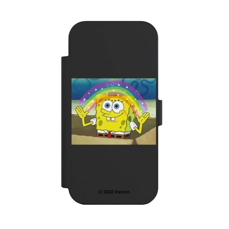 iPhone Air NIVOflip Spongebob - Regenbogen Meme transparent