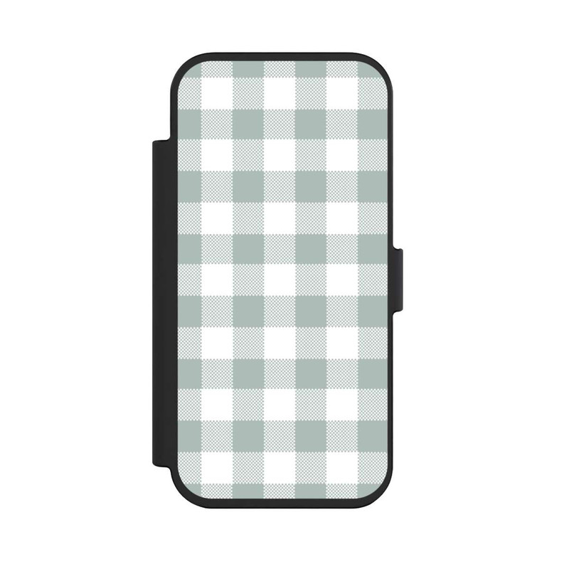 iPhone Air NIVOflip Muster Petrol