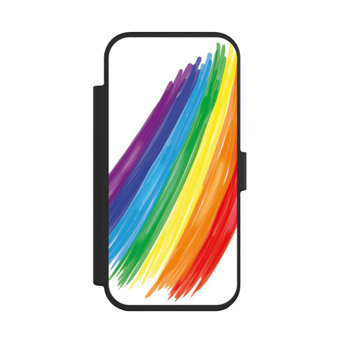 Apple iPhone Air NIVOflip Rainbow Paint Brush