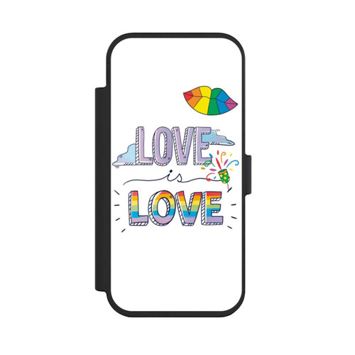 Apple iPhone Air NIVOflip Love Is Love Rainbow