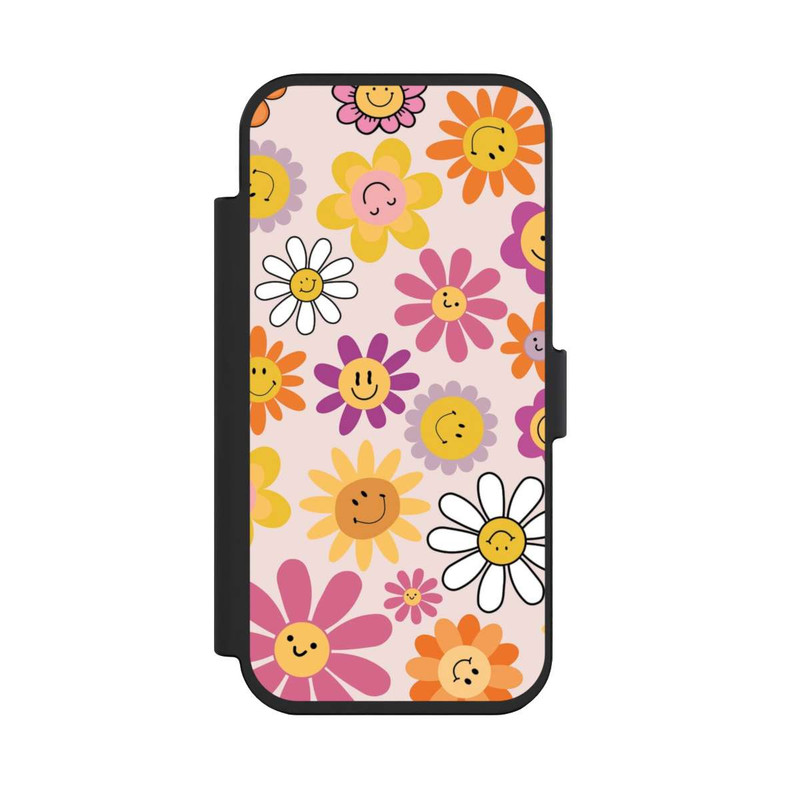 iPhone Air NIVOflip Smiles Pink Flowers
