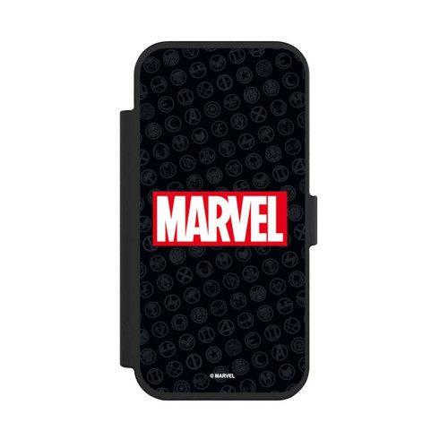 Apple iPhone Air NIVOflip Marvel Logo Black Red 