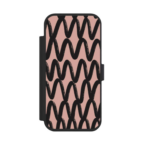 Apple iPhone Air NIVOflip Zig Zag Noir