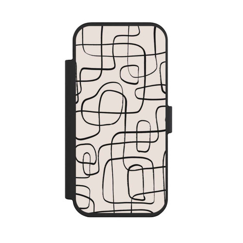 Apple iPhone Air NIVOflip Lignes Fines Pattern