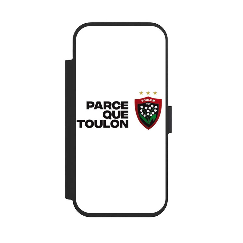 iPhone Air NIVOflip RC Toulonnais PQT Blanc