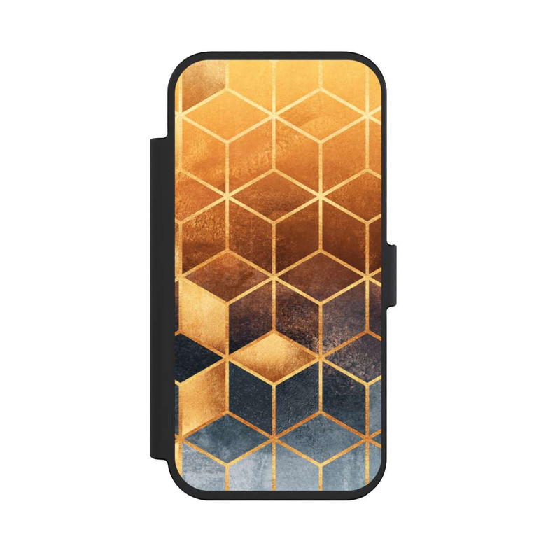 iPhone Air NIVOflip Würfel goldener Farbverlauf