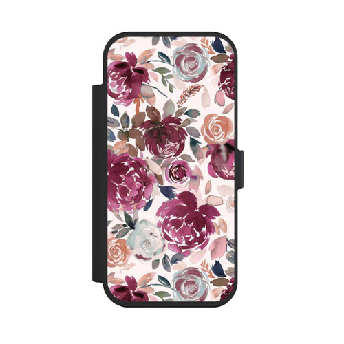 Apple iPhone Air NIVOflip Pivoines et roses d'automne Rose