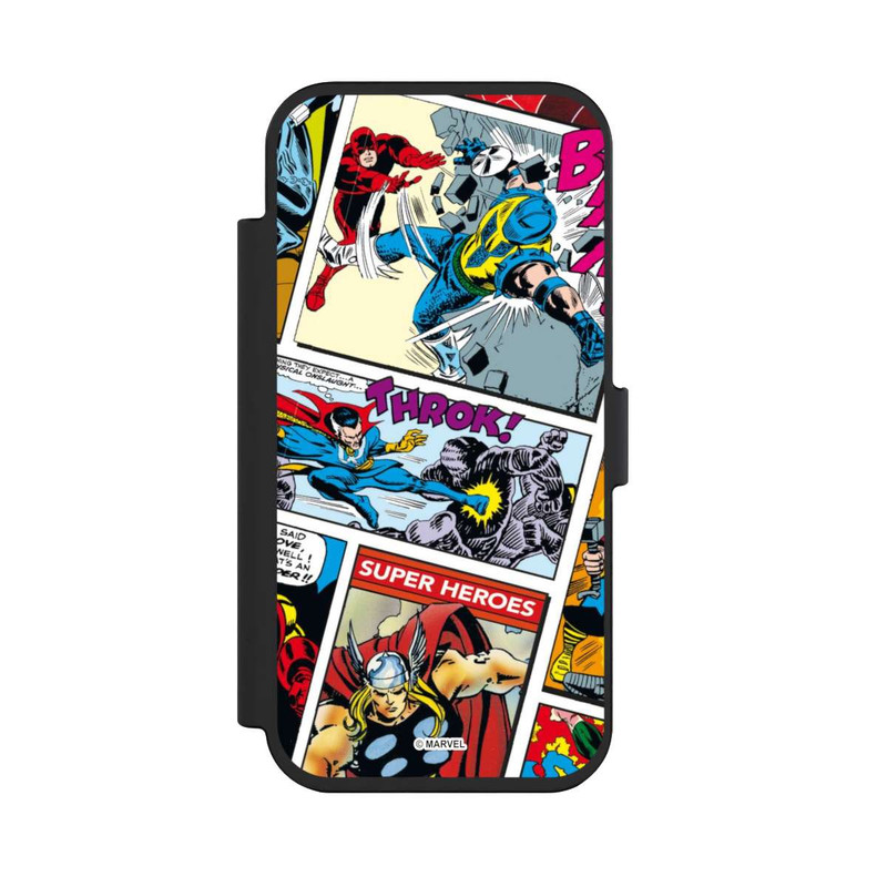 iPhone Air NIVOflip Marvel Retro Comic Blue