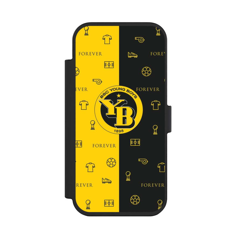 iPhone Air NIVOflip BSC YB Gelb Schwarz Muster