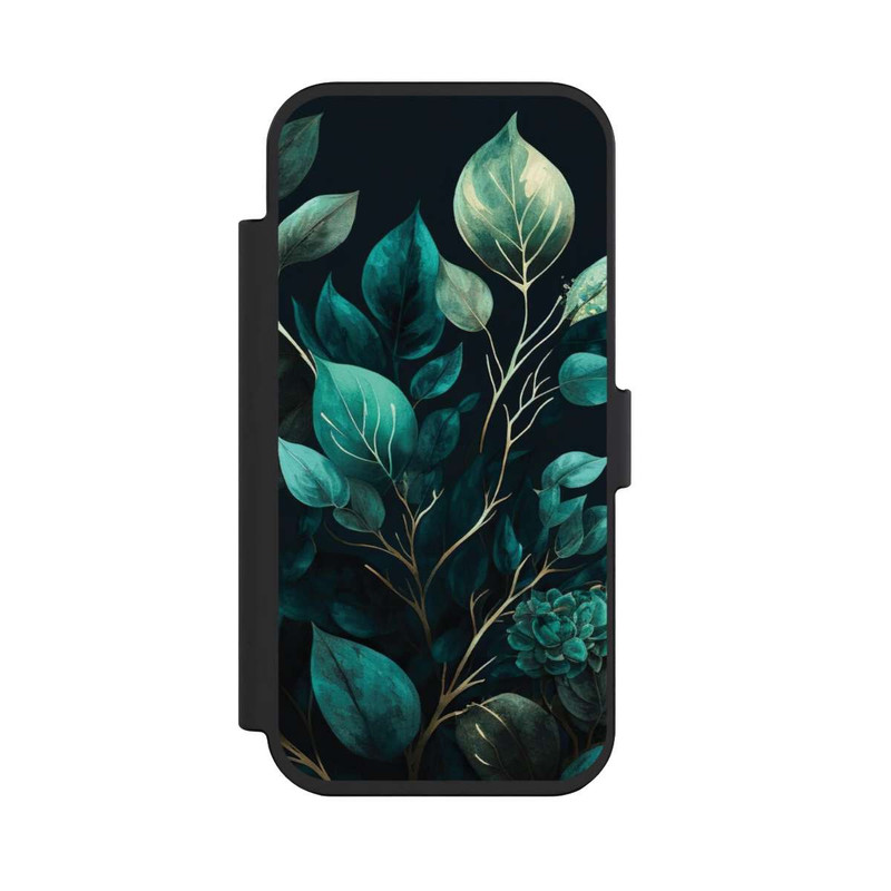 iPhone Air NIVOflip Eukalyptus dunkler Hintergrund