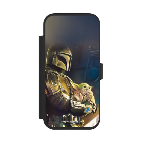 Apple iPhone Air NIVOflip Mandalorian and Grogu inside Ship