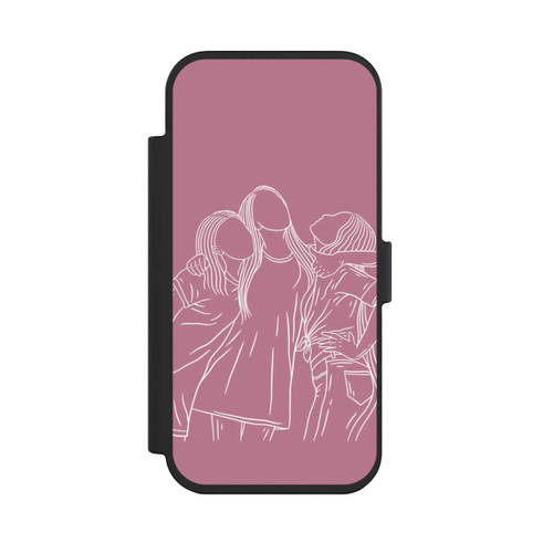 Apple iPhone Air NIVOflip Freundinnen Line Art