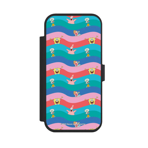 Apple iPhone Air NIVOflip Spongebob Friends Colorful Waves