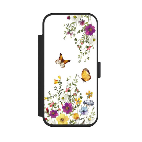 Apple iPhone Air NIVOflip Papillons et fleurs colorées