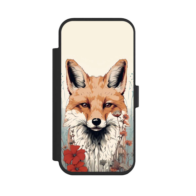 iPhone Air NIVOflip  Fox with Flowers