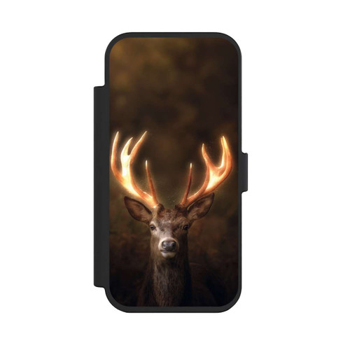 Apple iPhone Air NIVOflip Hirsch Goldenes Geweih