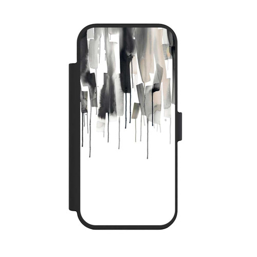 Apple iPhone Air NIVOflip Watery Stripes Japandi Black