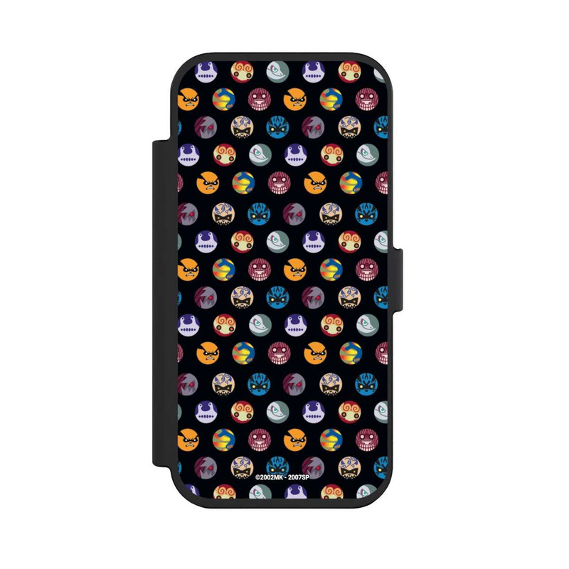 iPhone Air NIVOflip Bijuu Muster Schwarz