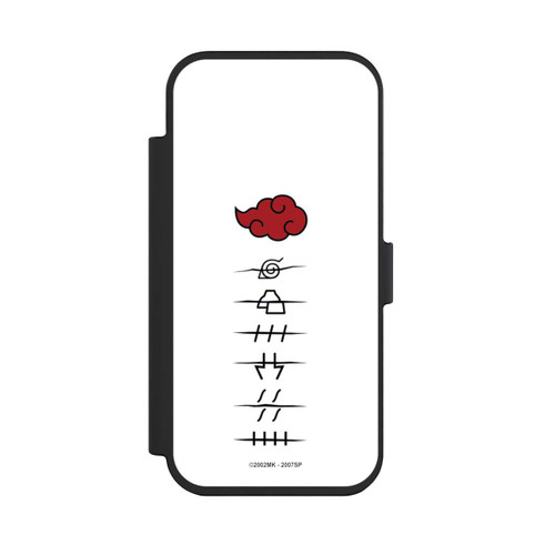 Apple iPhone Air NIVOflip Akatsuki member symbols white