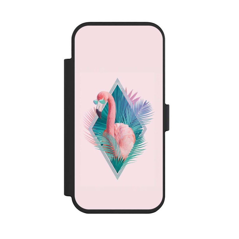 iPhone Air NIVOflip Tropical Leaves Flamingo