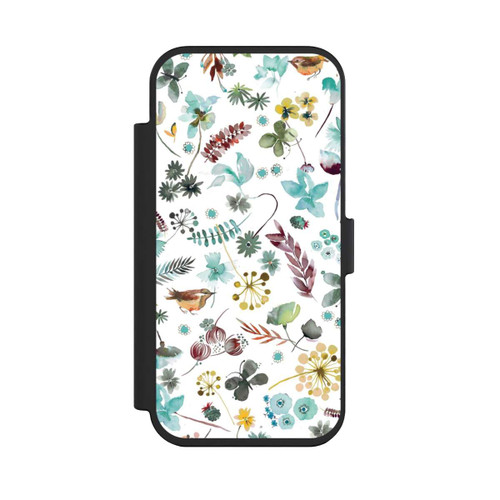 Apple iPhone Air NIVOflip Botanical Butterfly Nature Blue