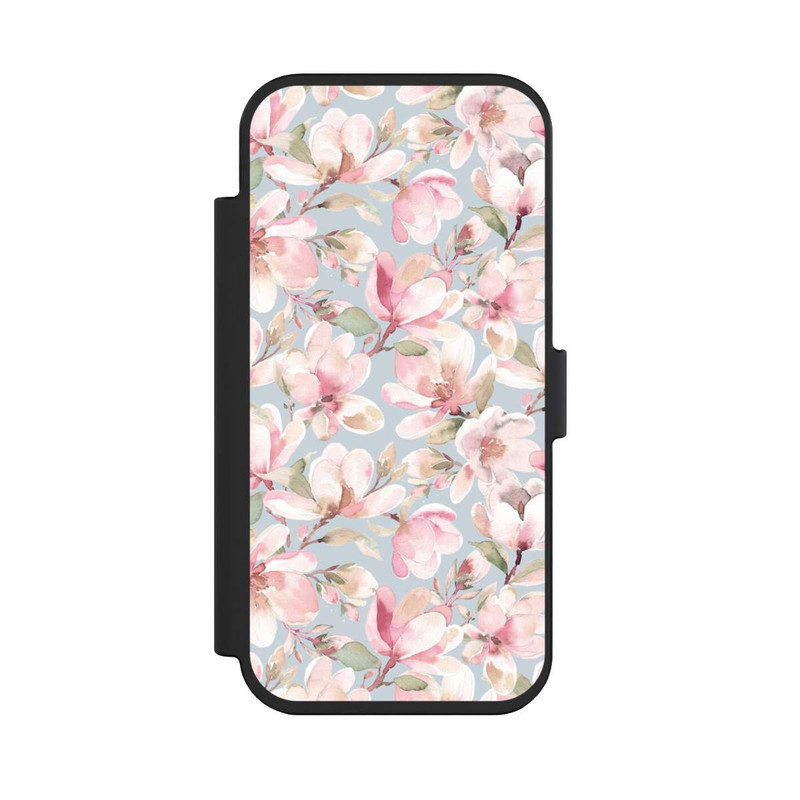 iPhone Air NIVOflip Magnolien Blumen Pastellrosa