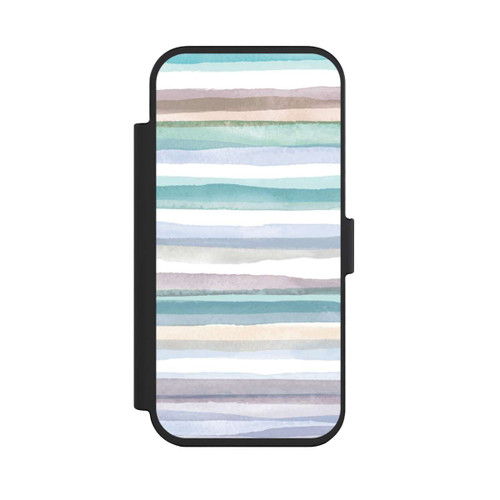 Apple iPhone Air NIVOflip Pastel Stripes Blue