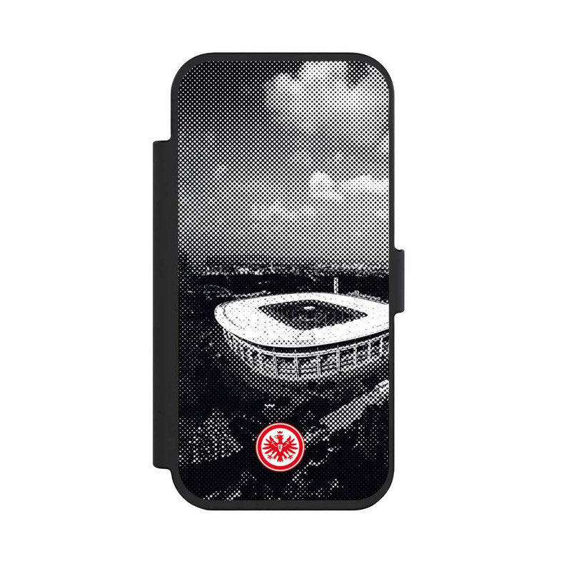 iPhone Air NIVOflip SGE Stadion Schwarz Weiß