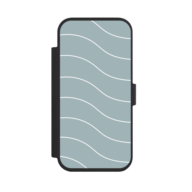 iPhone Air NIVOflip Trendy Lines White Green