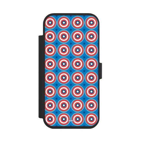 Apple iPhone Air NIVOflip Captain American Shield Pattern