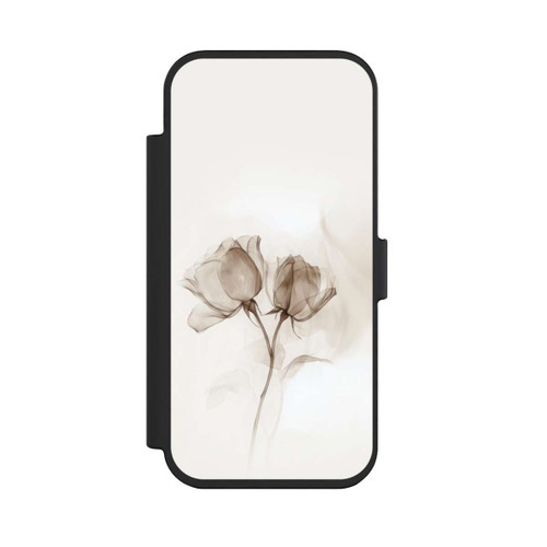 Apple iPhone Air NIVOflip Braune Rose Blume Nebel