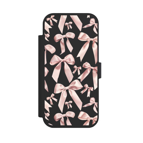 Apple iPhone Air NIVOflip Rosa Satinschleifen