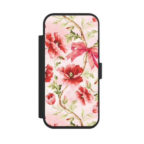 Apple iPhone Air NIVOflip Poppies Pattern Pink