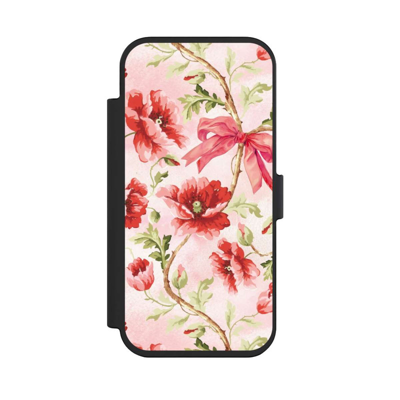 iPhone Air NIVOflip Poppies Pattern Pink