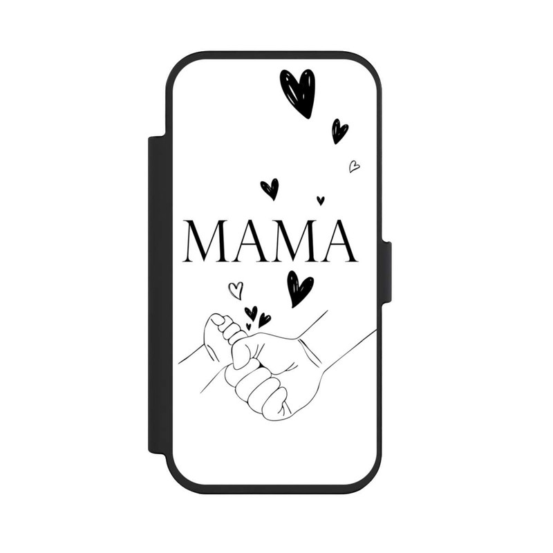 iPhone Air NIVOflip Mothers Day Line Art Hands Black and White