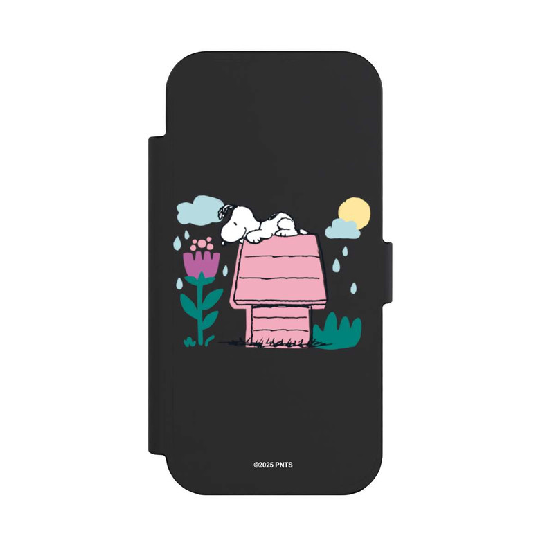 iPhone Air NIVOflip Snoopy Hundehütte Frühling transparent