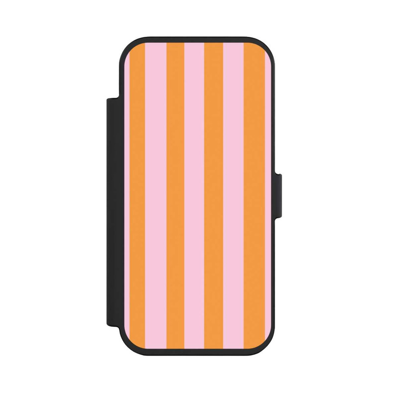 iPhone Air NIVOflip Orange Rosa Streifen