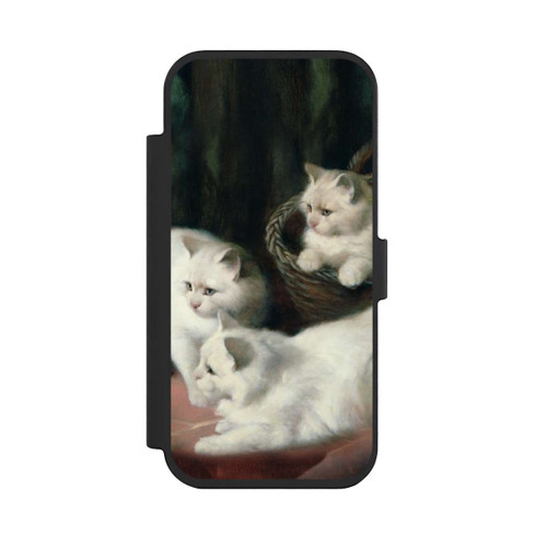 Apple iPhone Air NIVOflip Three White Angora Kittens