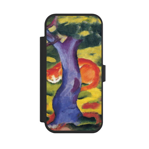 Apple iPhone Air NIVOflip Cat Behind Tree by Franz Marc