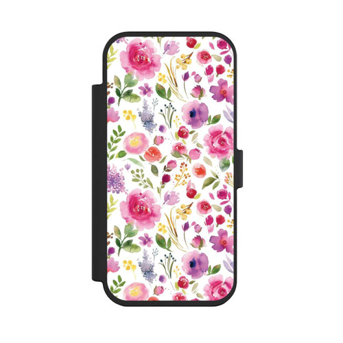 Apple iPhone Air NIVOflip Roses Flowers Purple