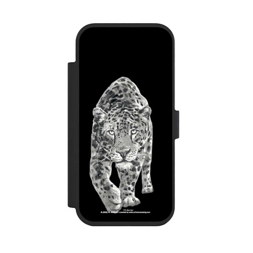 Apple iPhone Air NIVOflip Leopard Schwarz