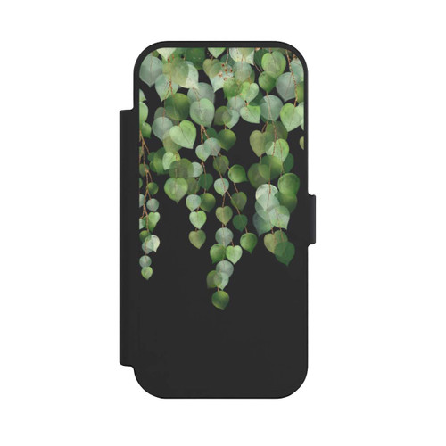 Apple iPhone Air NIVOflip Eucalyptus Hanging Watercolor Transparent