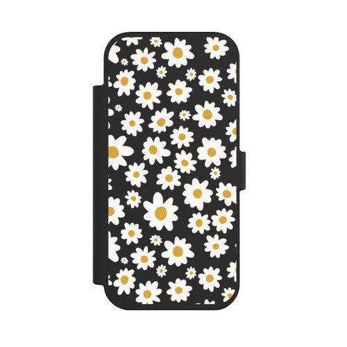 Apple iPhone Air NIVOflip Daisy Flower Seamless Pattern Transparent