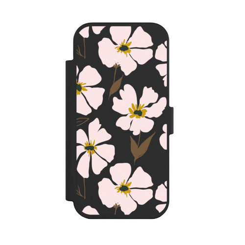 Apple iPhone Air NIVOflip Simple Pastell Flowers Rose Transparent