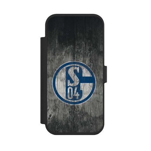 Apple iPhone Air NIVOflip Schalke 04 Holz Look