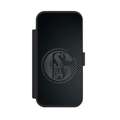 Apple iPhone Air NIVOflip Schalke 04 Carbon Look