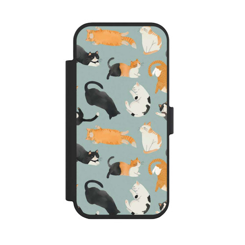 Apple iPhone Air NIVOflip Cats Pattern
