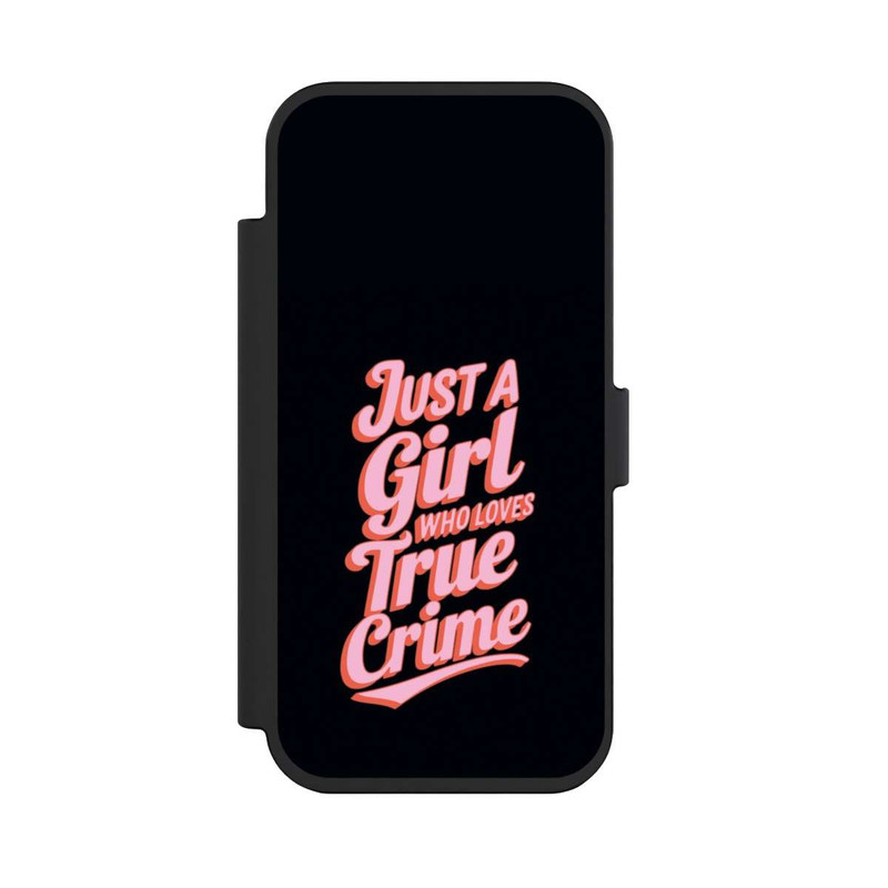 iPhone Air NIVOflip Just a Girl Who Loves True Crime