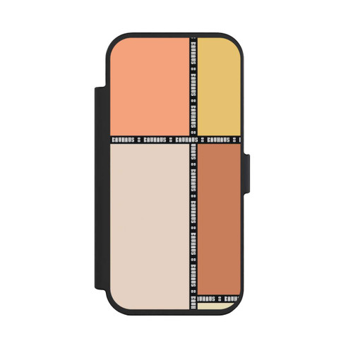 Apple iPhone Air NIVOflip Bauhaus Squares-Pastel