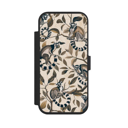 Apple iPhone Air NIVOflip Lush Tropical Lemur Paradise